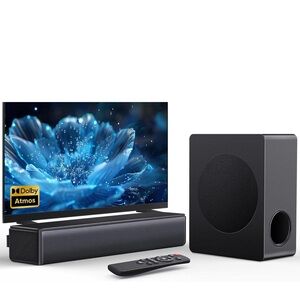 New in box 2.1 CH Dolby Atmos Sound Bar with Subwoofer